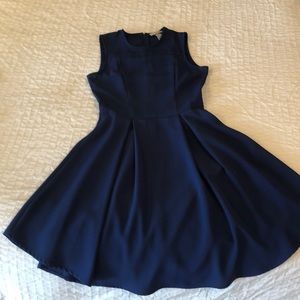 Blue dress